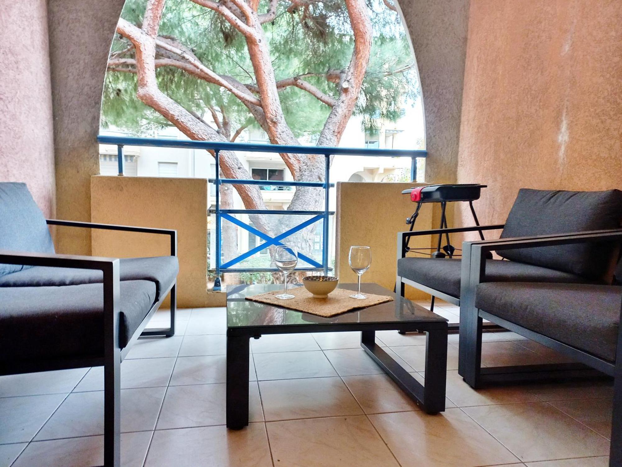 Port Frejus - Tout A Pied - Wifi - Clim Ngoại thất bức ảnh